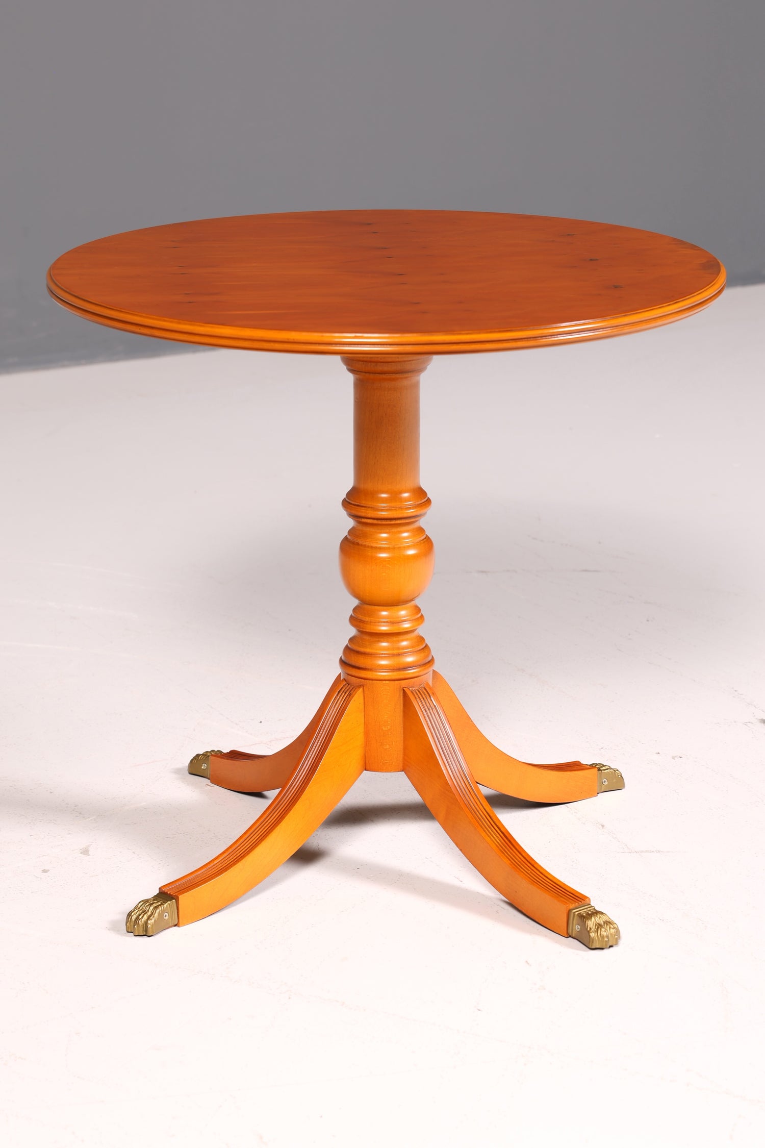 Edler Englischer Couchtisch Regency Stil Antik Beistelltisch Ablagetisch Salontisch Holz