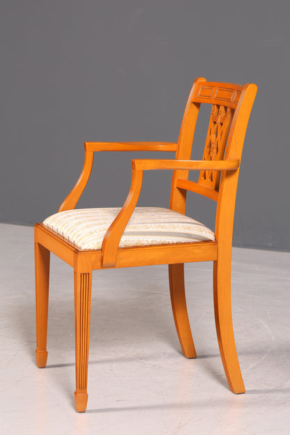 Wunderschöner Englischer Stuhl UK Küchenstuhl Antik Stil Sekretär Stuhl Polsterstuhl Armlehnstuhl 1 von 2