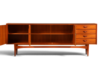 Beeindruckendes Original Heinrich Althoff Sideboard Teak Holz TV Kommode Vintage Schrank 60s