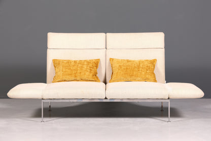 Magnifique canapé design Brühl Roro, canapé 2 places convertible, dessiné par Roland Meyer-Brühl, lit d&