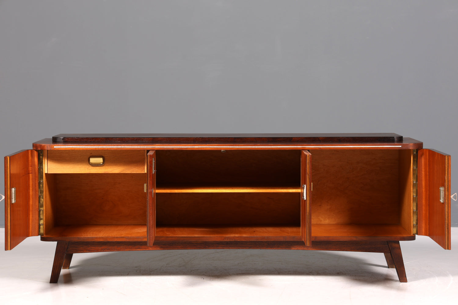 Magnifique buffet de style mid-century, commode vintage, meuble TV, années 1960