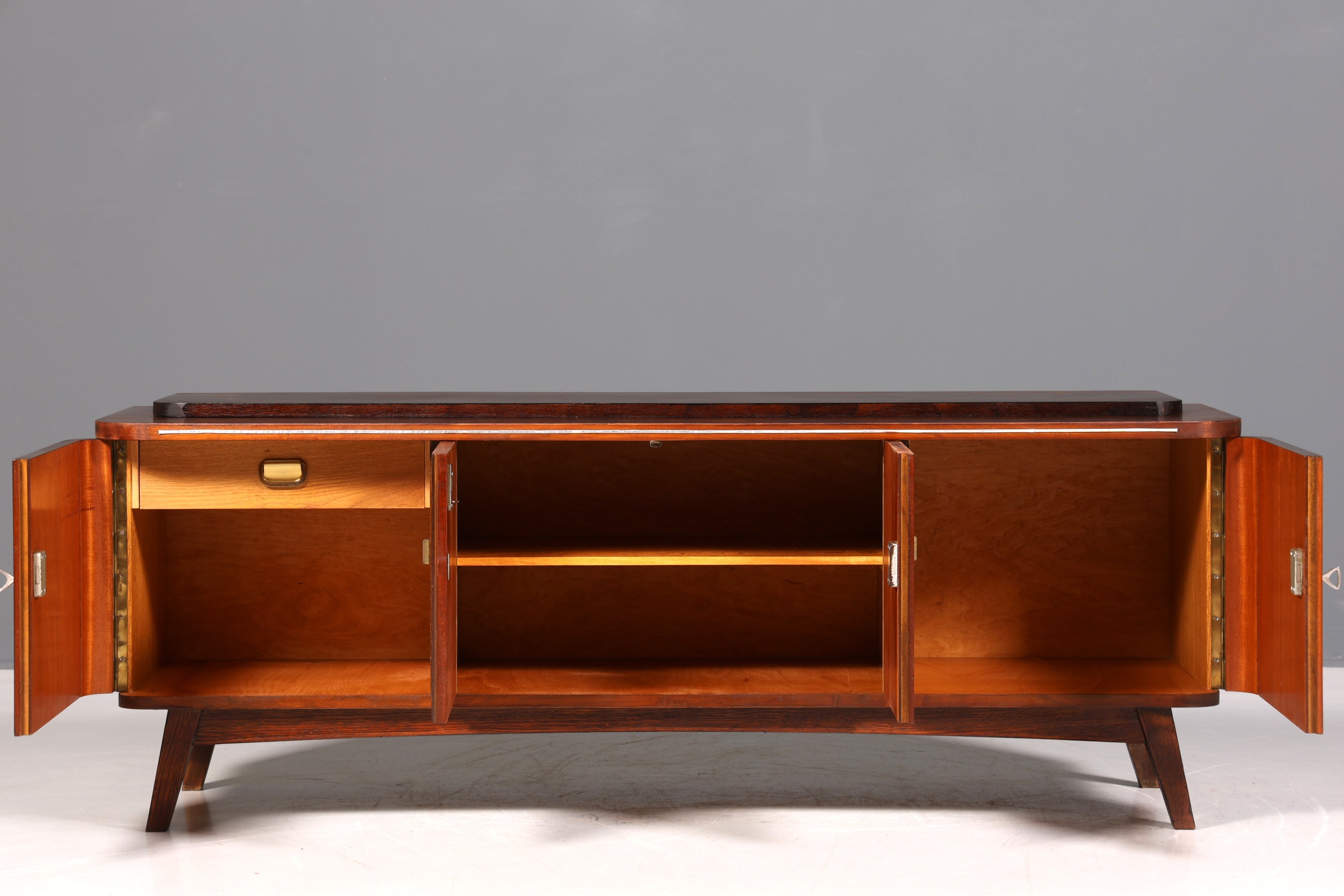 Magnifique buffet de style mid-century, commode vintage, meuble TV, années 1960