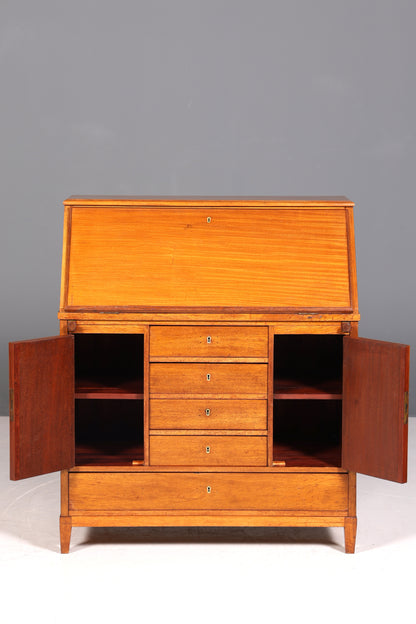 Secrétaire anglais de style onirique, en bois véritable, ancien, vers 1900, meuble de rangement, bureau à écrire