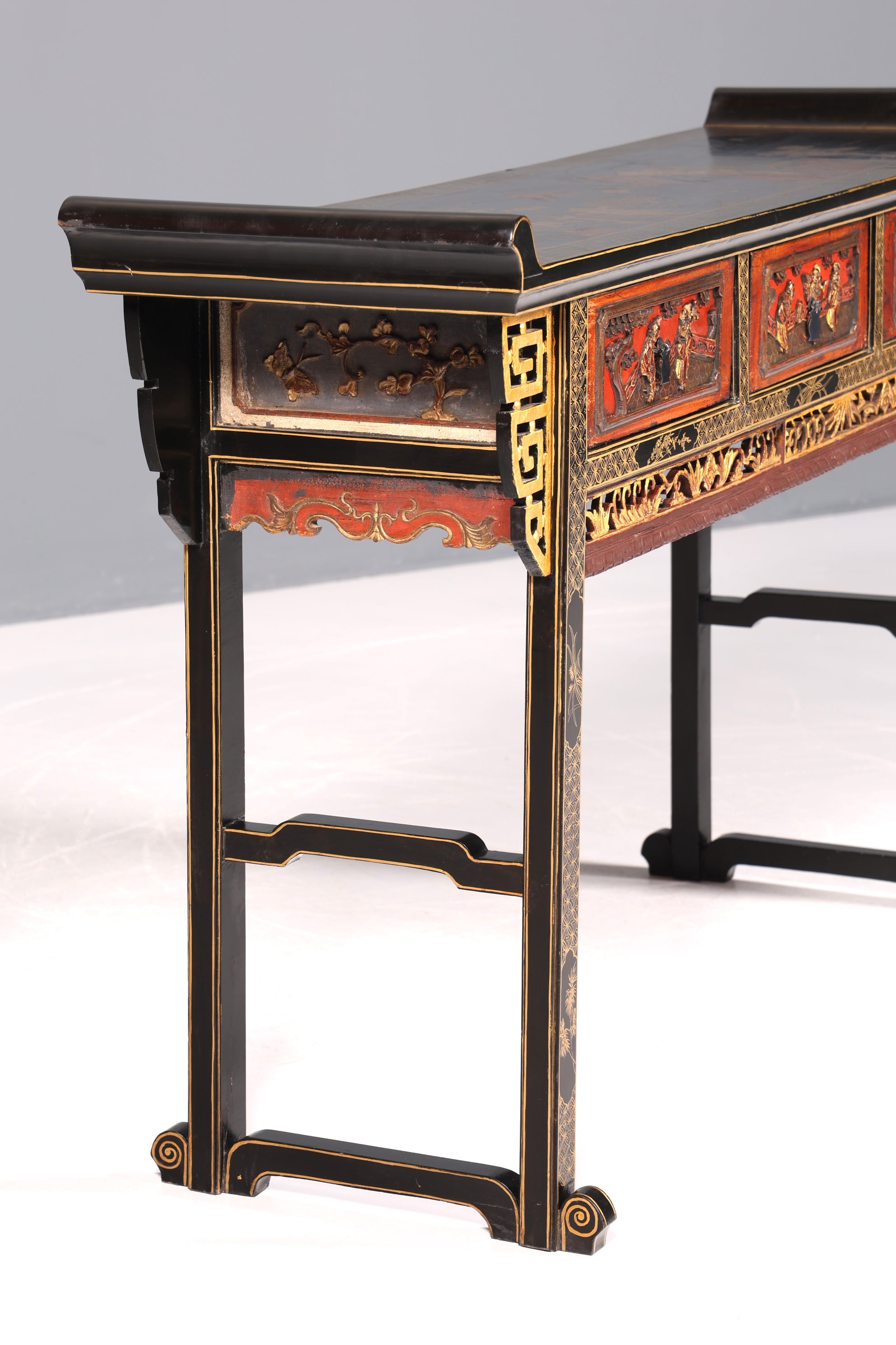 Magnifique console chinoise, table d&
