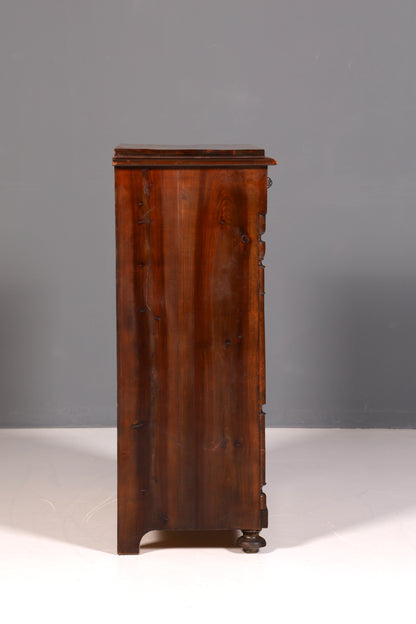 Wunderschöne Gründerzeit Kommode Jugendstil Vertiko Schubladenkommode Antik Wäschekommode