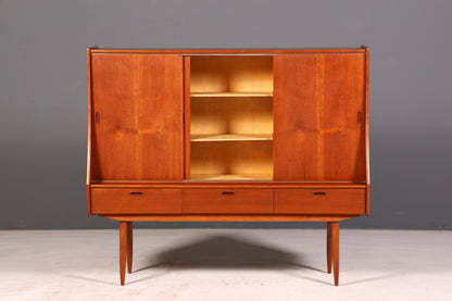 Traumhaftes Mid Century Sideboard Teak Highboard Schrank Vintage Danish Design Kommode