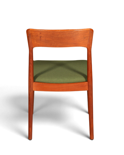 Mid Century Esszimmerstuhl Teakholz Henning Kjærnulf Korup Stolefabrik 60er Dänisch