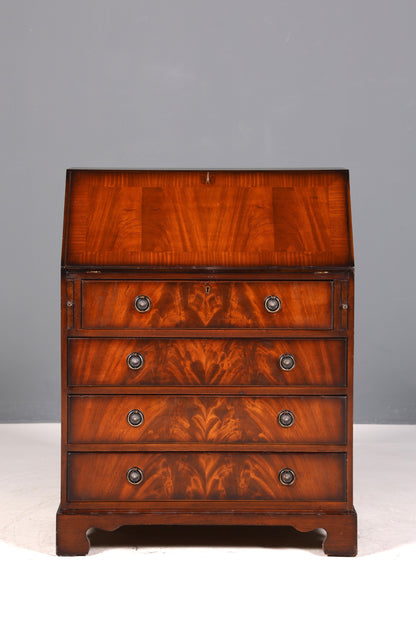 Magnifique secrétaire anglais avec plateau d&