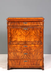 Wunderschöner Louis Philippe Sekretär um 1880 Gründerzeit Antik Schrank Chiffoniere