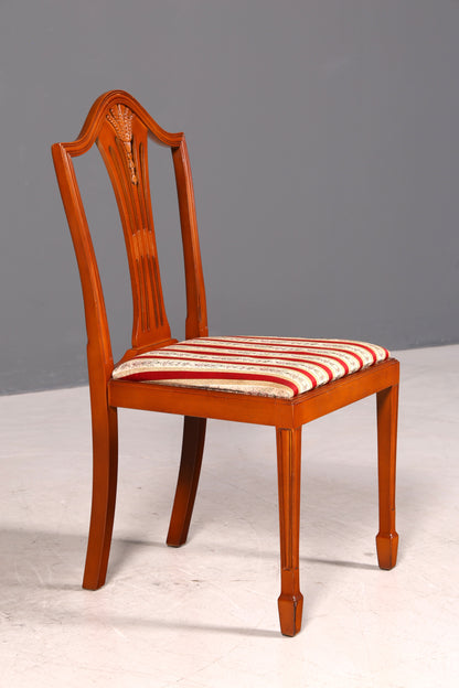 Edler Englischer Stuhl im Hepplewithe Stil Englisch Stuhl Dining Chair Küchenstuhl Sekretär Stuhl