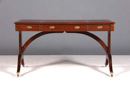 F959 Finish cm Filigraner Englischer Schreibtisch Englisch Desk Bürotisch 60s Office Table