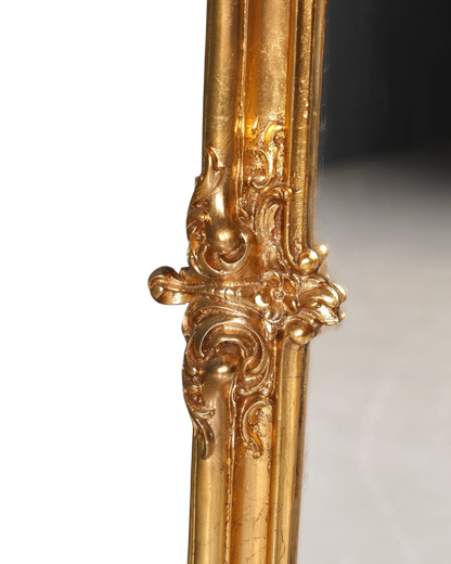 Traumhafter Prunk Barock Stil Standspiegel Gold Antik Stil Ornament Flurspiegel Spiegel