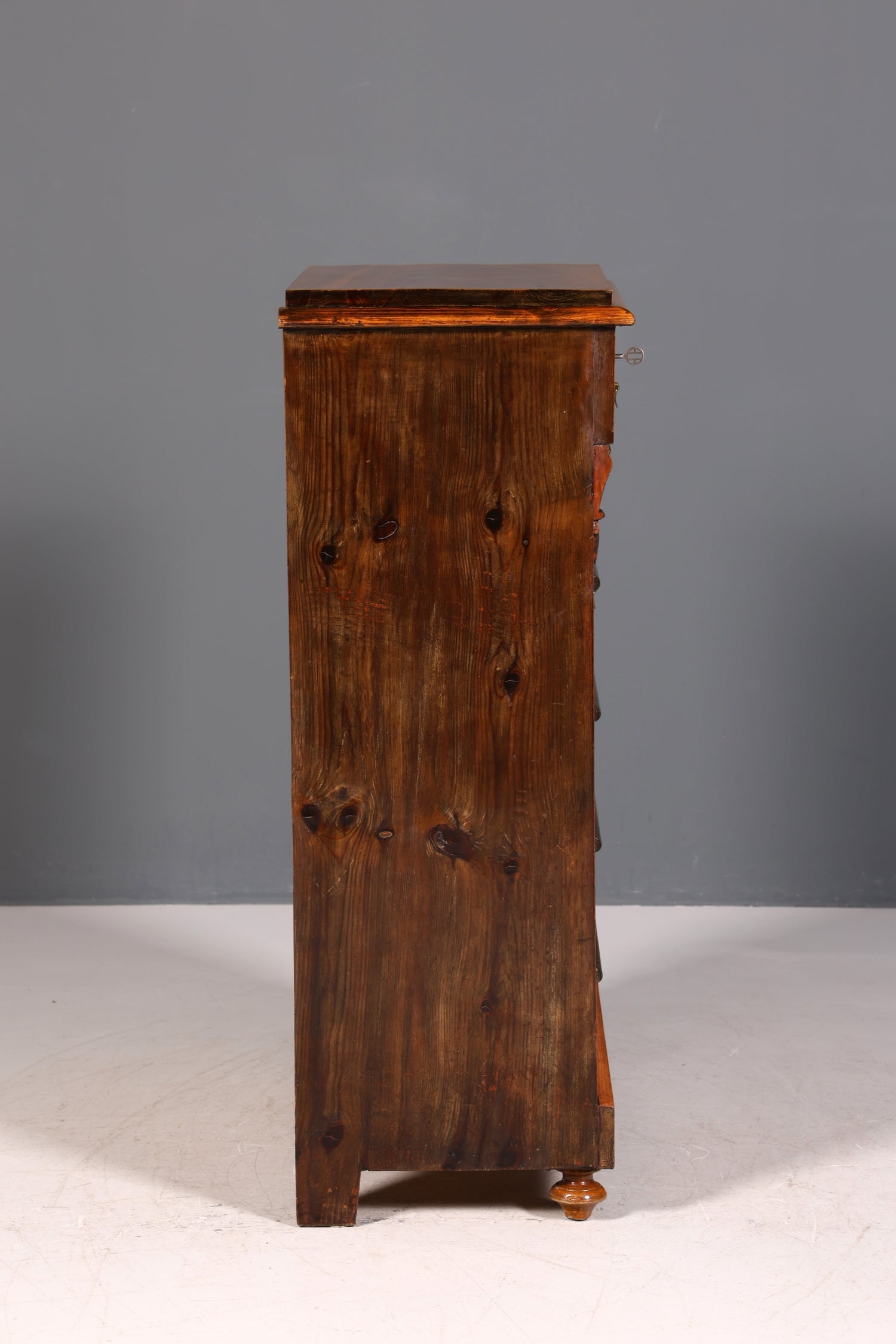 Belle commode Gründerzeit, vertiko Art Nouveau, commode antique, commode en lin