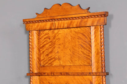 Wunderschöner Biedermeier Spiegel Wandspiegel Antik Holzspiegel Flurspiegel Garderobenspiegel