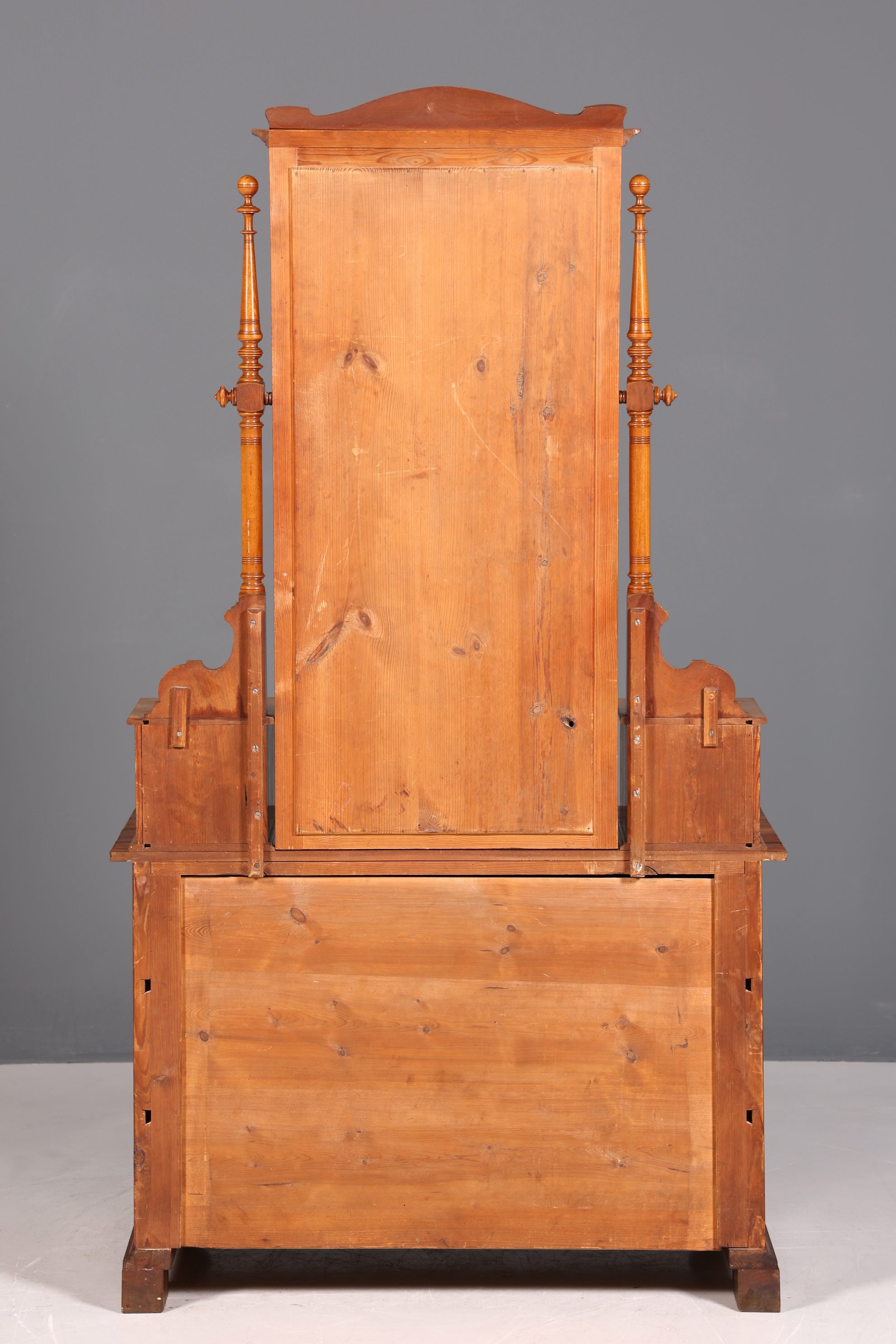 Magnifique buffet ancien Art Nouveau avec miroir, commode d&