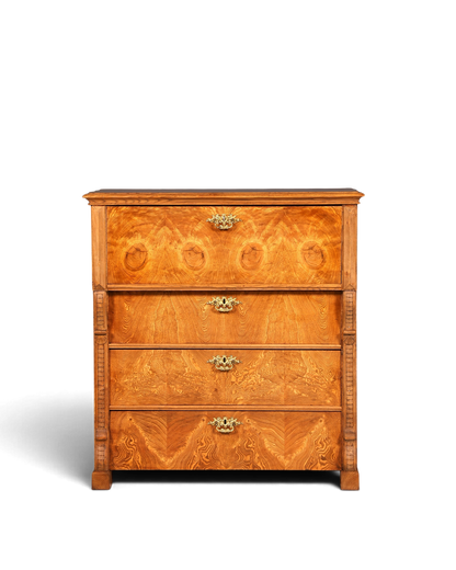 Stilvoller Gründerzeit Sekretär Kommode Jugendstil Schubladenkommode Antik Vertiko