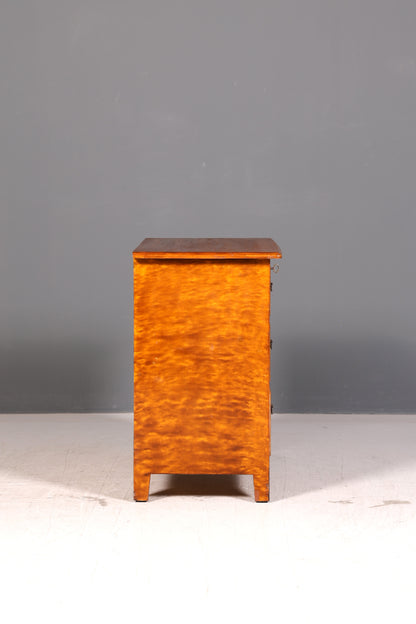 Wunderschöne Kommode im Antik Stil Schubladenkommode Echt Holz Jugendstil Messingbeschläge Wäschekommode Vintage