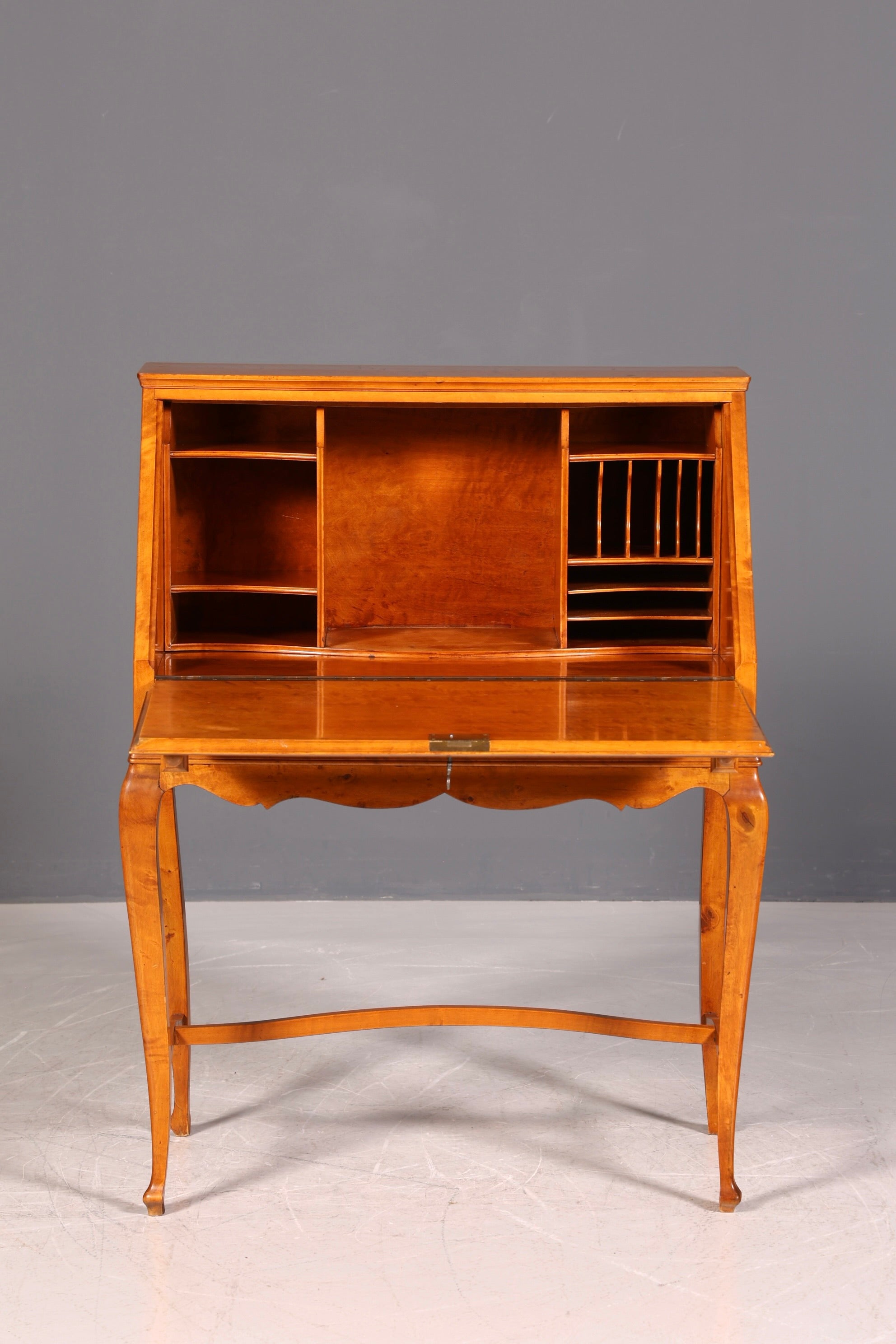 G082 Finish Wunderschöner Sekretär im Art Deco Stil Antik um 1930 Büro Kommode Schreibkommode