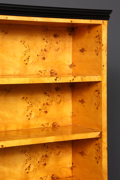 Magnifique étagère de style Art déco, étagère culte, étagère à livres, étagère de rangement pour livres, étagère de bibliothèque