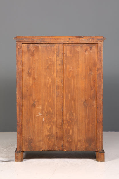 Wunderschöner Biedermeier Sekretär Louis Philippe Büro Vertiko Kommode Antik Schreibtisch