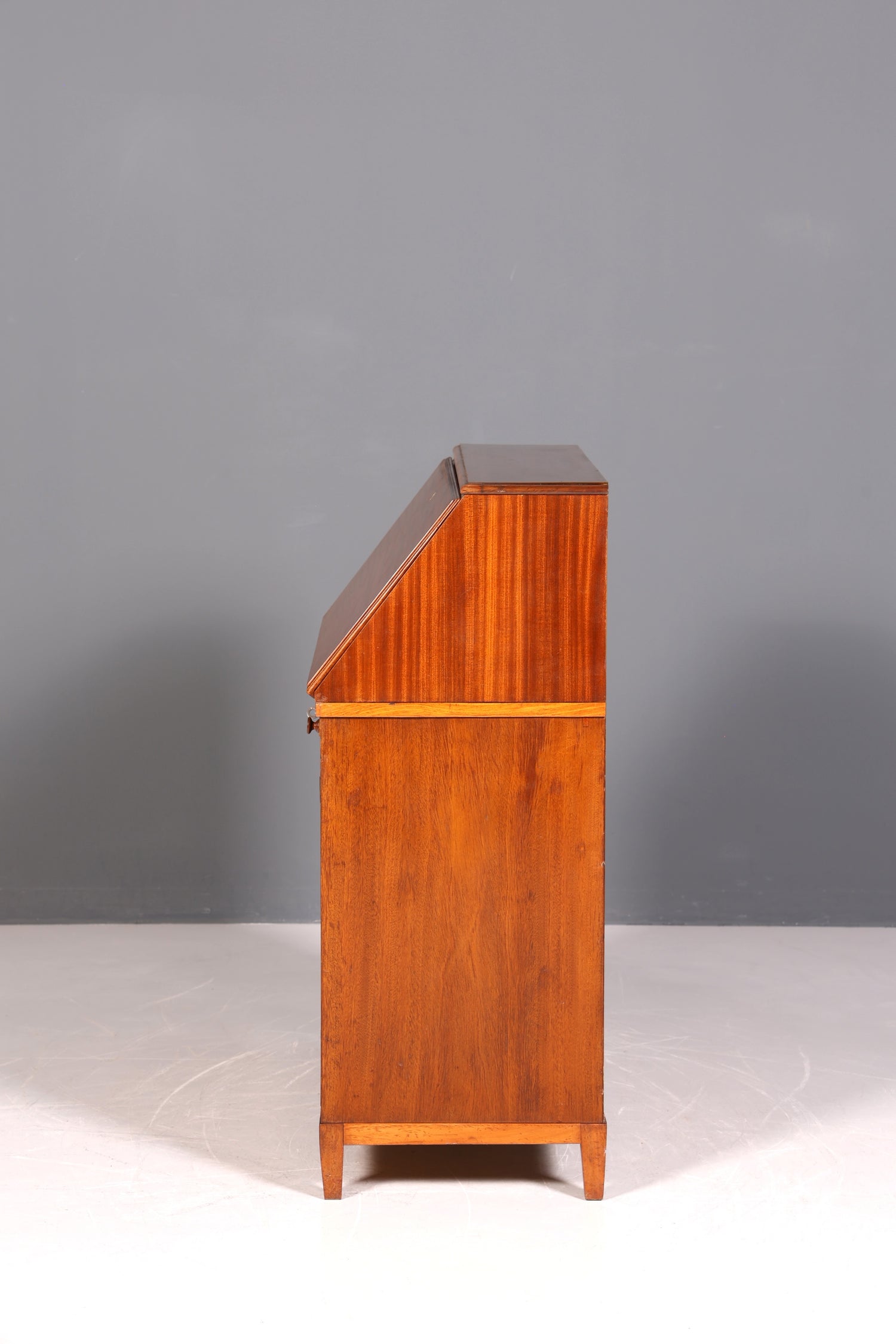 Secrétaire anglais de style onirique, en bois véritable, ancien, vers 1900, meuble de rangement, bureau à écrire