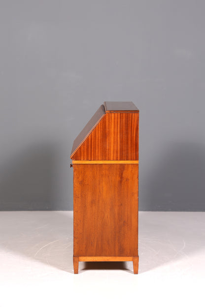 Secrétaire anglais de style onirique, en bois véritable, ancien, vers 1900, meuble de rangement, bureau à écrire