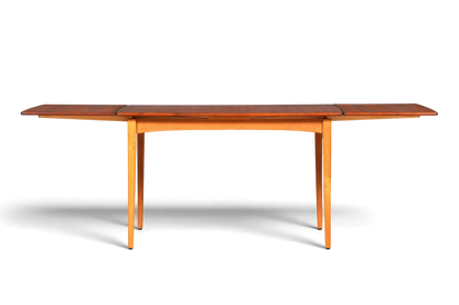 Traumhafter Mid Century Esstisch ausziehbarer Danish Design echt Holz Küchentisch Esszimmer Tisch