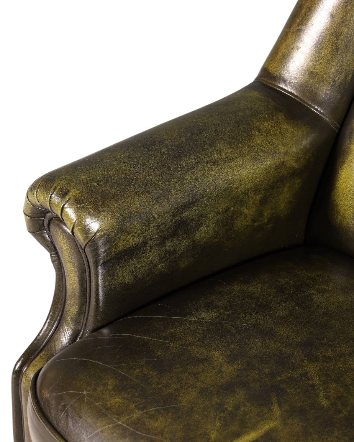 Wunderschönes Original Chesterfield 2er Sofa Englisch Leder 2- Sitzer Couch