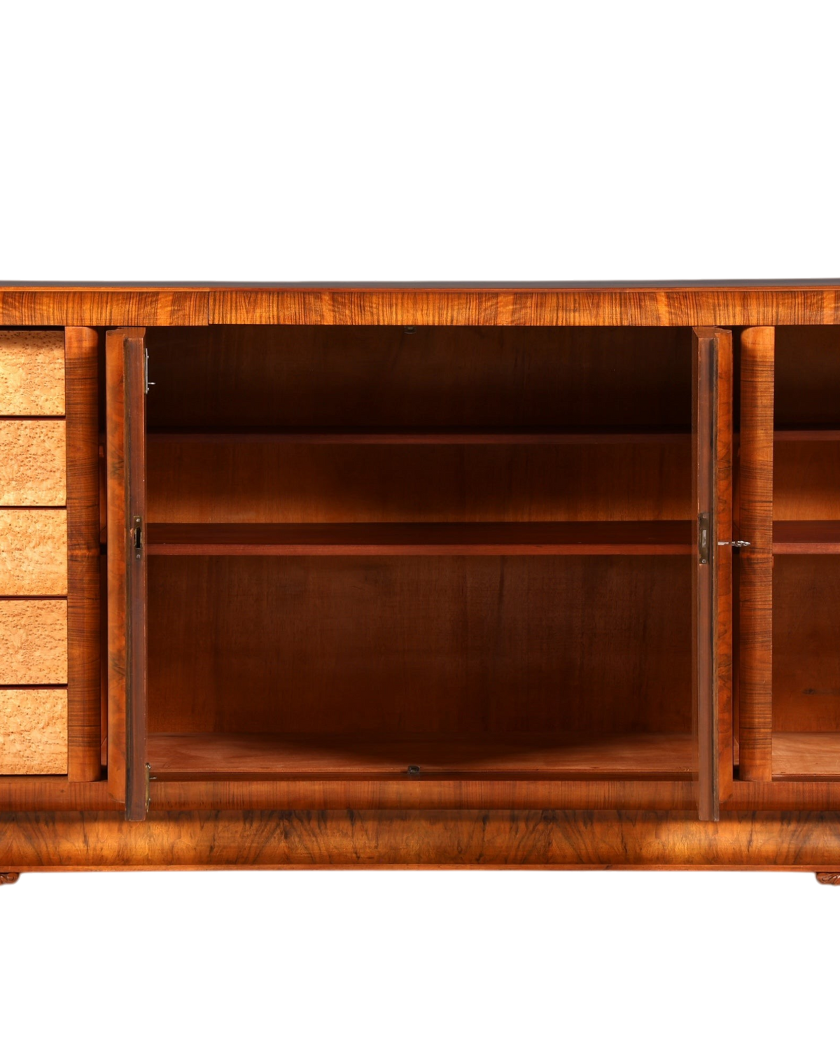 Wunderschönes Original Art Deco Sideboard Antik Schrank TV Kommode Buffet um 1930