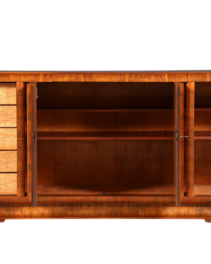 Wunderschönes Original Art Deco Sideboard Antik Schrank TV Kommode Buffet um 1930