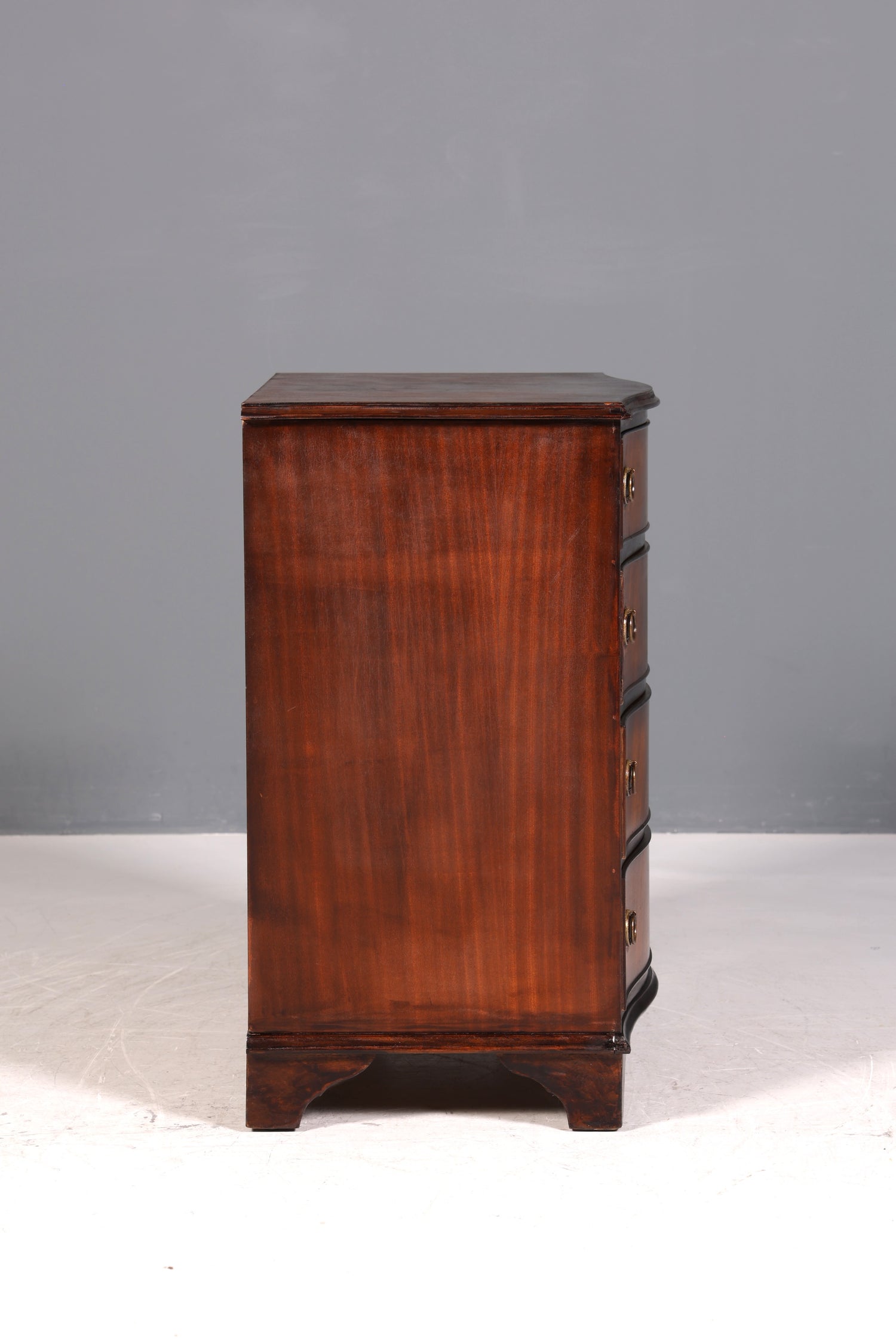 F700 Finition Belle commode anglaise en bois, meuble TV, buffet ancien