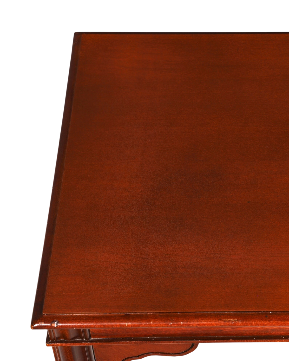 Hauptstadt Möblerei H822 Tischplatte aus dunkelbraunem Holz mit glatter Oberfläche und klassischem Design