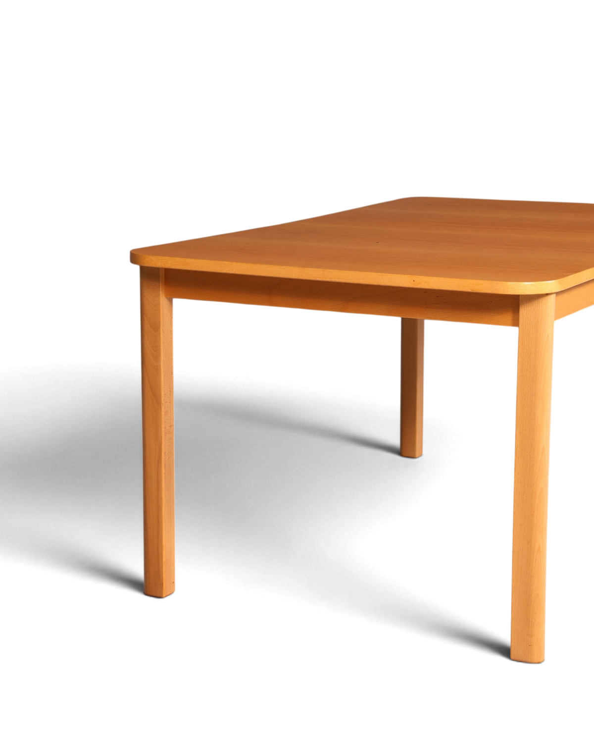 Schlichter Mid Century Esstisch ausziehbarer Vintage Tisch Retro Küchentisch