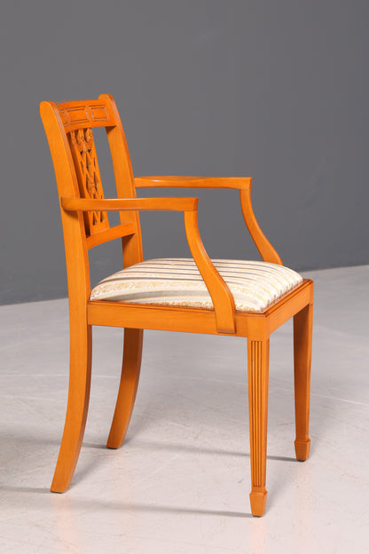 Wunderschöner Englischer Stuhl UK Küchenstuhl Antik Stil Sekretär Stuhl Polsterstuhl Armlehnstuhl 1 von 2