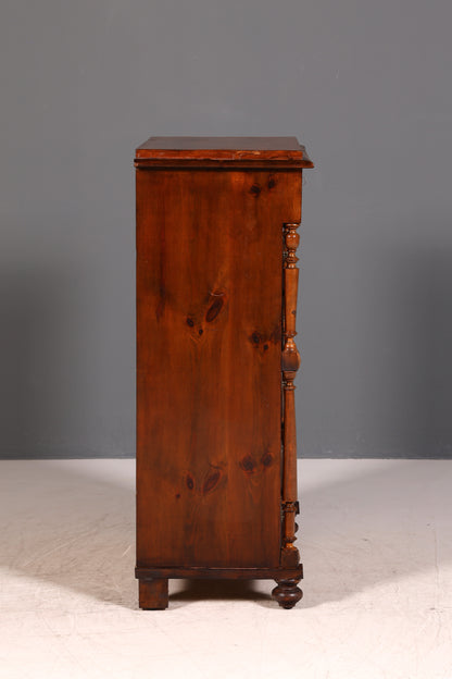 G467 Finish cm Wunderschöne Gründerzeit Kommode Jugendstil Vertiko Schubladenkommode Antik Wäschekommode (Kopie) (Kopie)