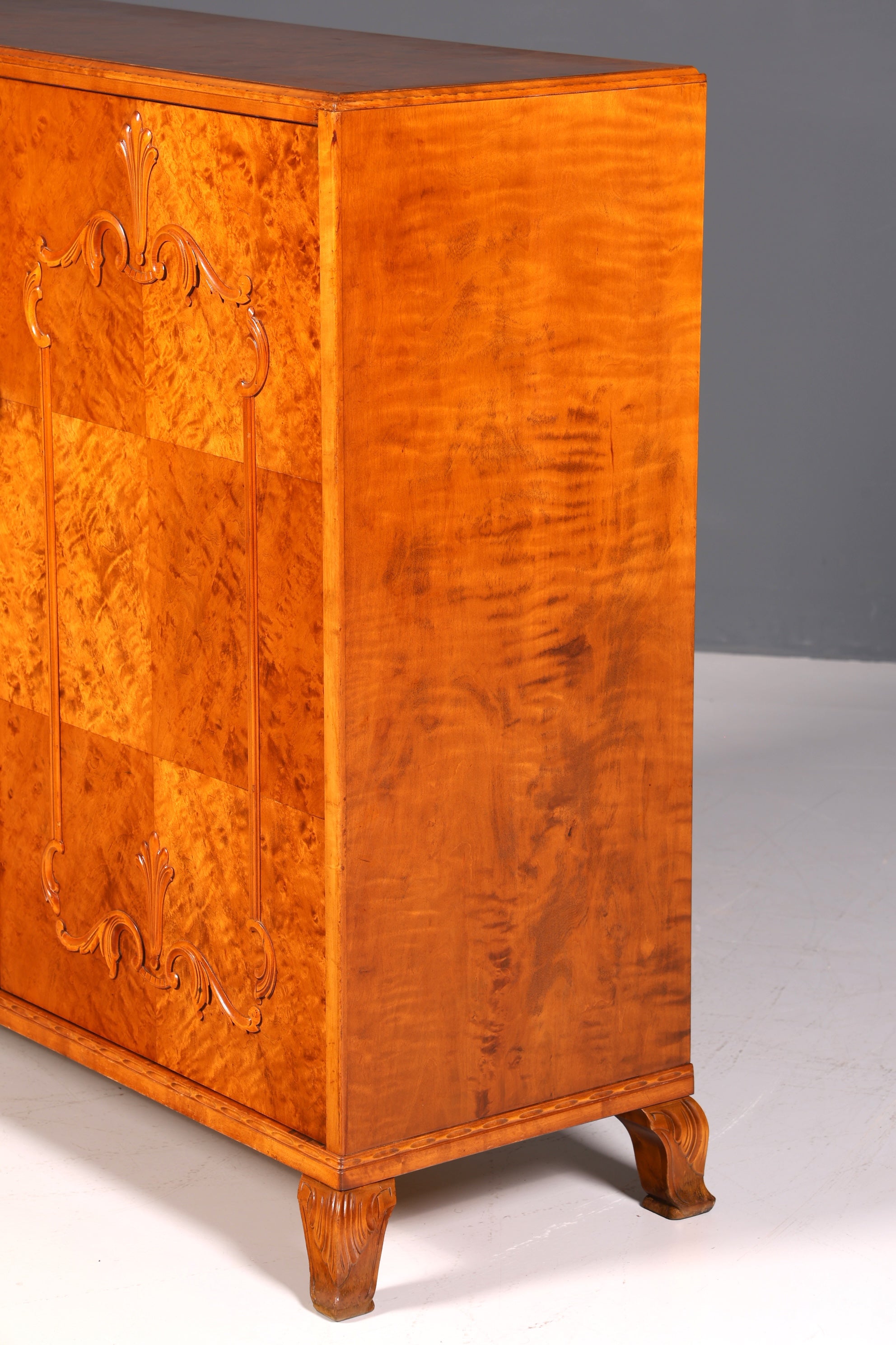 Stilvoller Original Art Deco Schrank Vertiko Sideboard um 1930 Highboard Kommode Aktenschrank Wäscheschrank