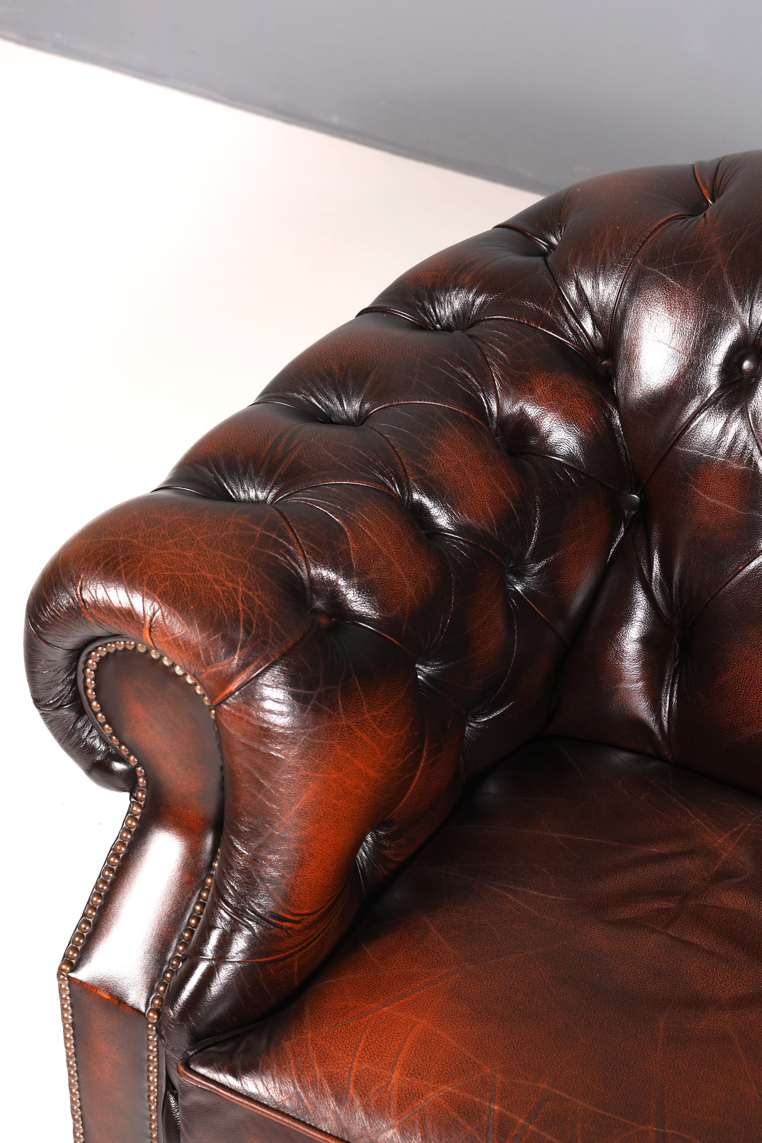 Wunderschöner Original Chesterfield Centurion Sessel Englischer Armlehnsessel Englisch Herrensessel