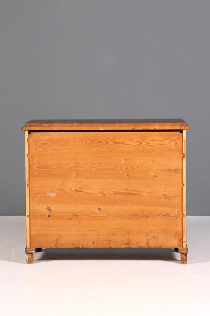 F855 Finish Wunderschöne Gründerzeit Kommode Louis Philippe Nussbaum Schubladen Kommode Sideboard um 1880
