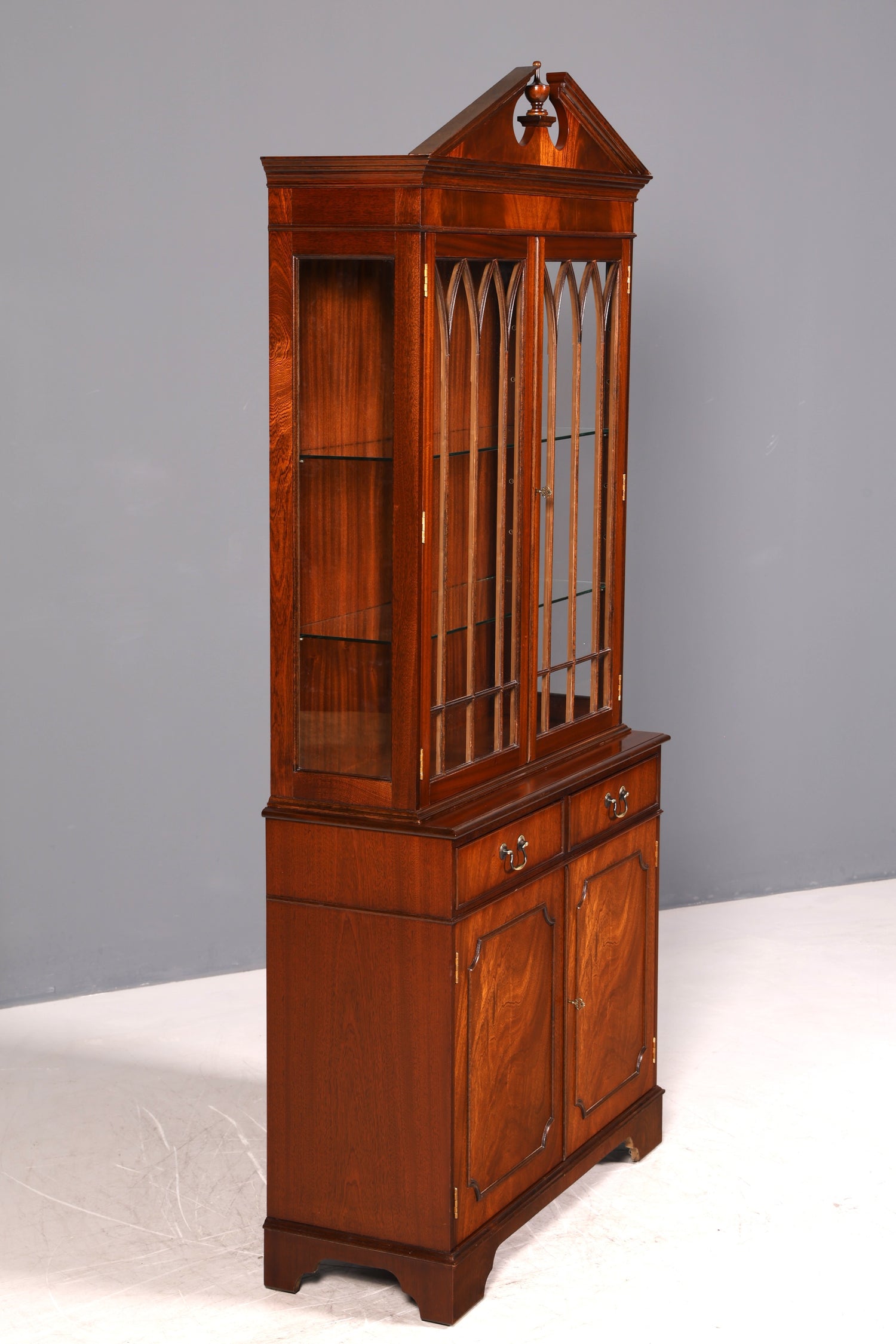 G471 Finish cm Wunderschöne Englische Vitrine Bibliothek Bücherschrank UK Buffet Schrank 60s Jahre (Kopie)