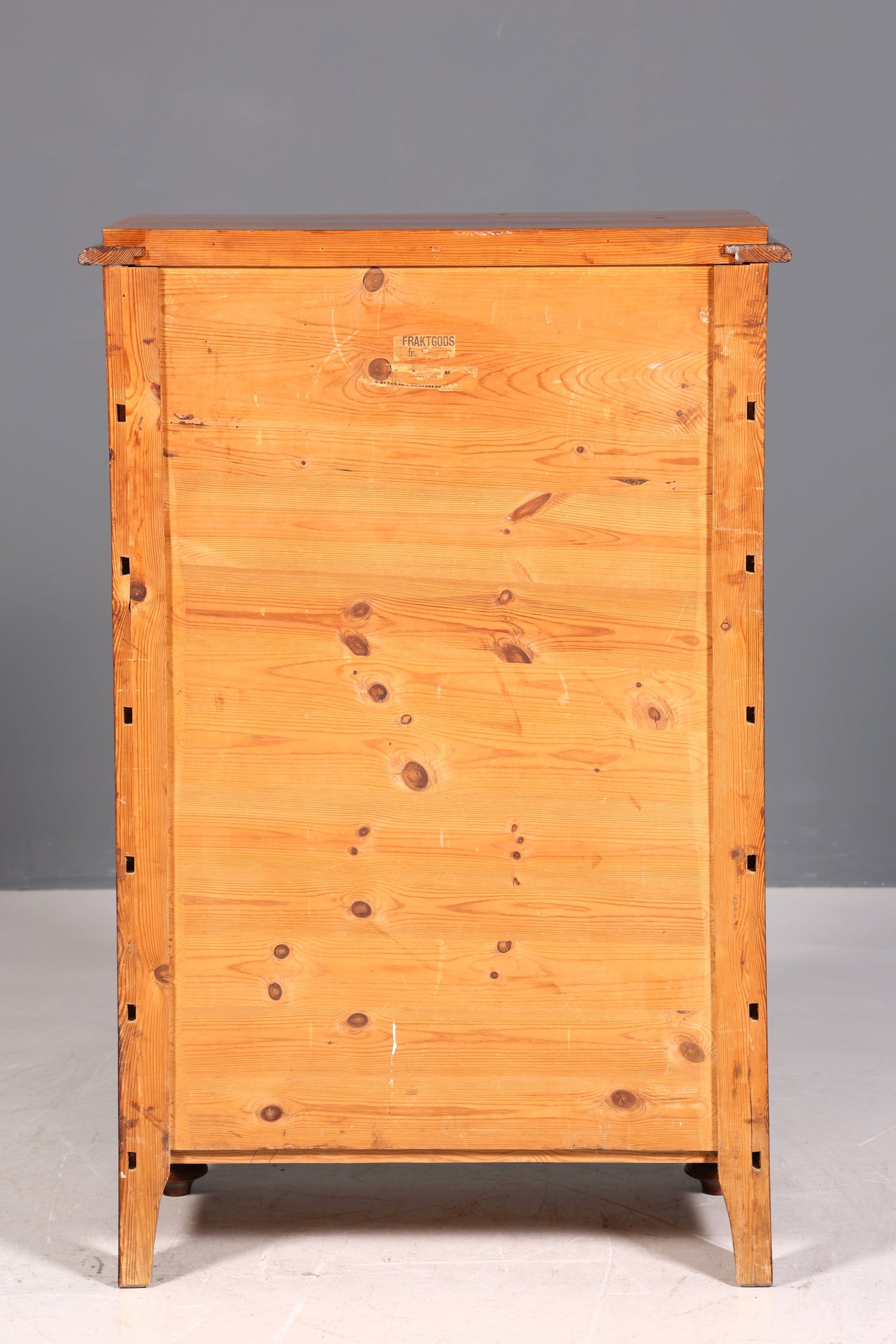 Commode élégante Gründerzeit vers 1890, vertiko Art Nouveau, chiffonnier antique, commode en lin