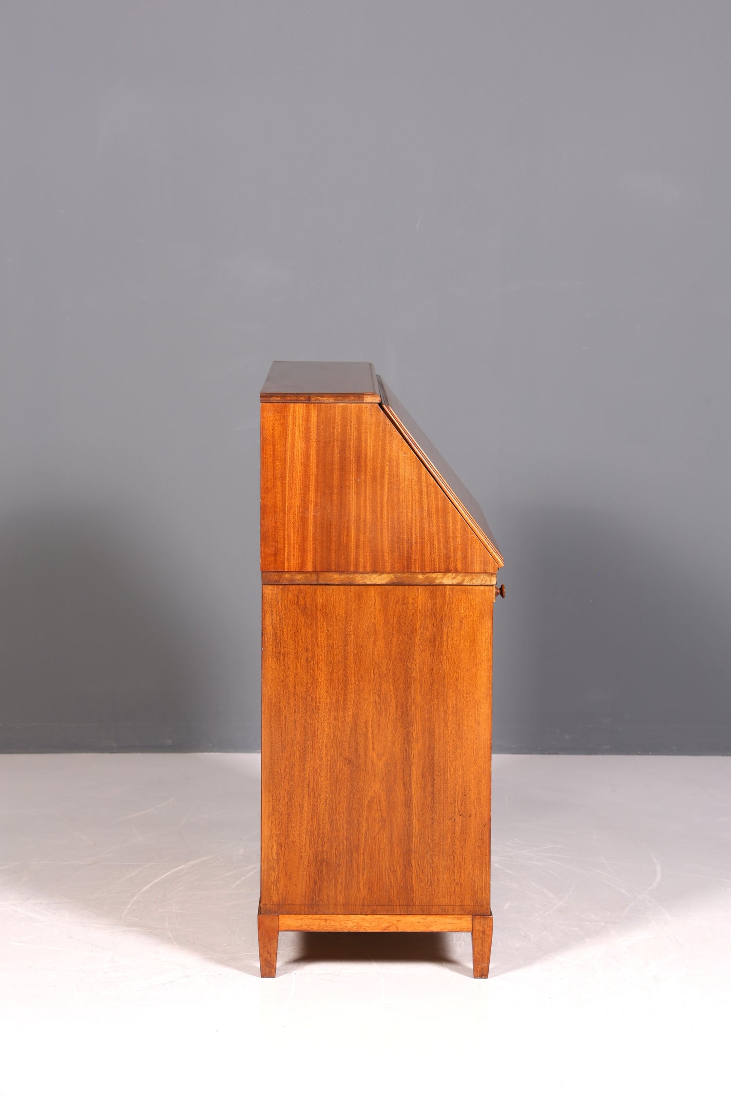 Secrétaire anglais de style onirique, en bois véritable, ancien, vers 1900, meuble de rangement, bureau à écrire