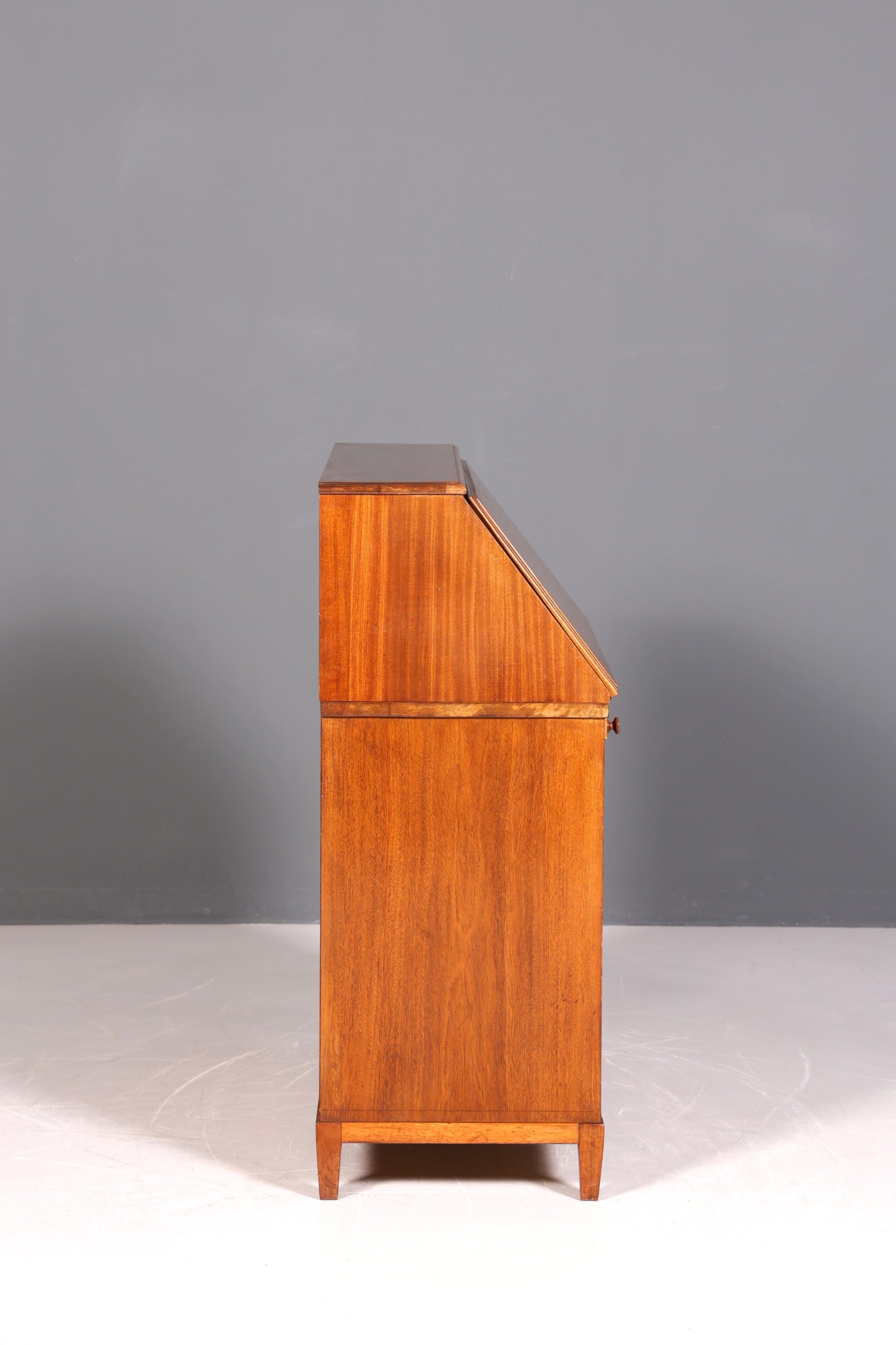 Secrétaire anglais de style onirique, en bois véritable, ancien, vers 1900, meuble de rangement, bureau à écrire