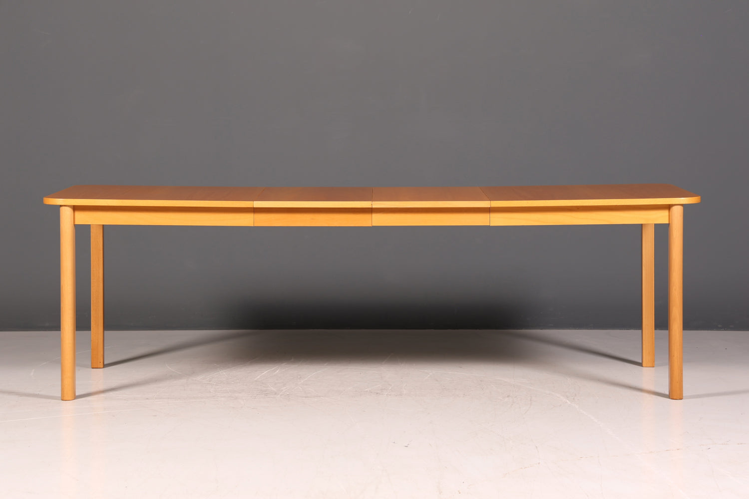 Schlichter Mid Century Esstisch ausziehbarer Vintage Tisch Retro Küchentisch