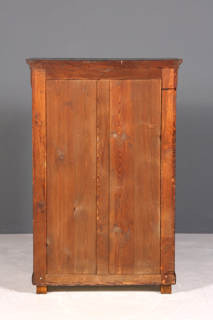 F941 Finish Wunderschönes Gründerzeit Vertiko Louis Philippe Kommode um 1880 Schubladenkommode