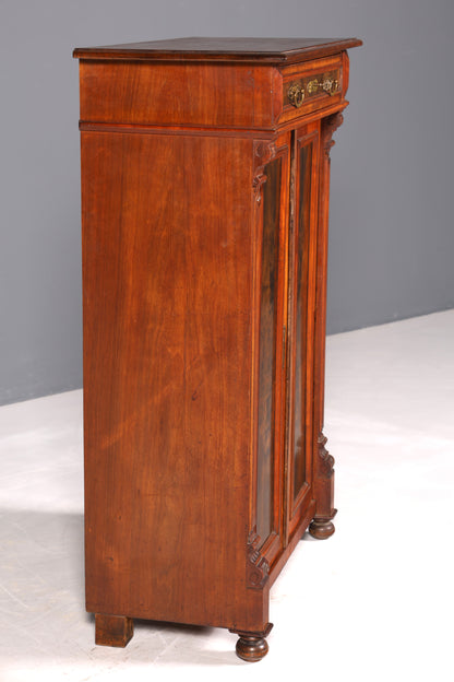 Traumhaftes Gründerzeit Vertiko Jugendstil Schrank Antik Highboard Kommode