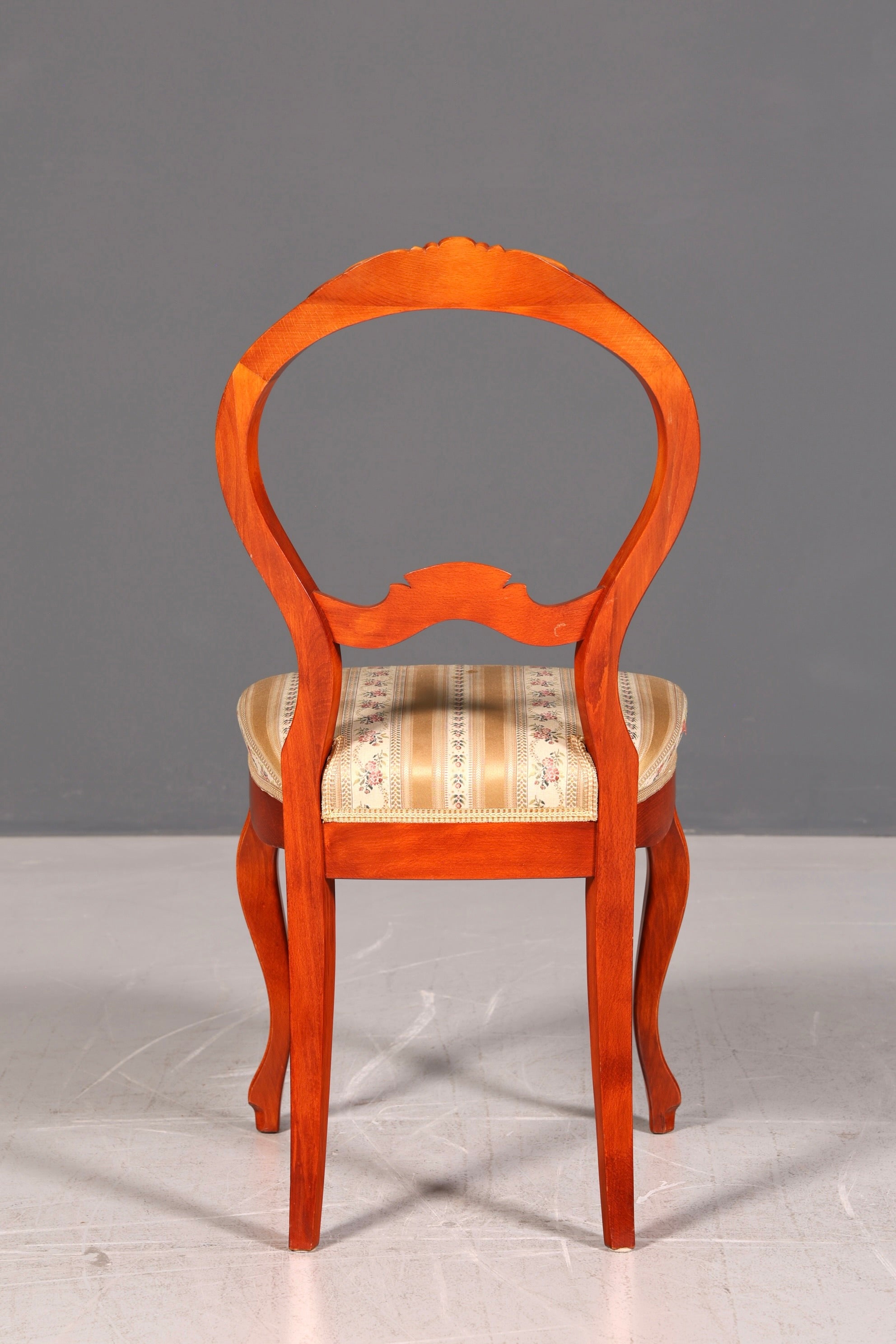 Traumhafter Louis Philippe Stuhl um 1880 Biedermeier Antik Sekretär Stuhl Echt Holz Polsterstuhl Esszimmerstuhl Vintage