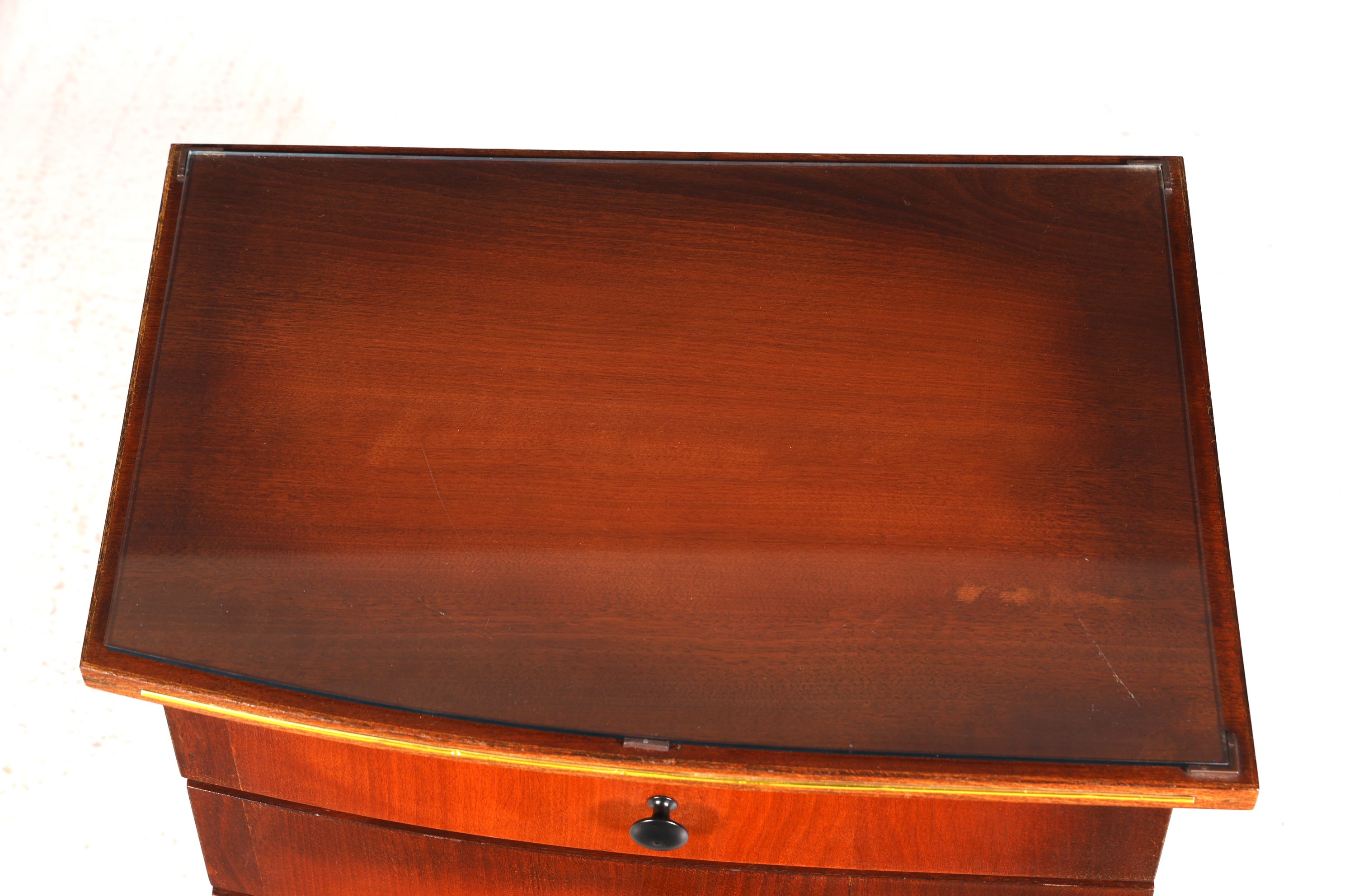 Wunderschöne Mid Century Kommode Vintage Nachttisch 60s Schubladenkommode 2 von 2