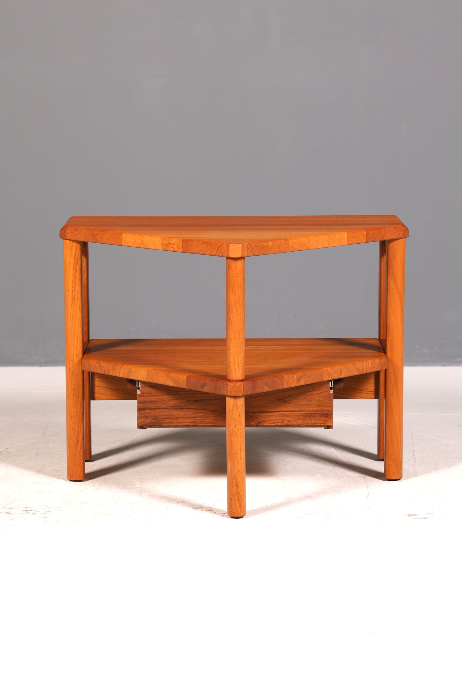 Dänischer Beistelltisch Teakholz Salling Stolefabrik Ecktisch Mid Century Danish Design Couchtisch Vintage