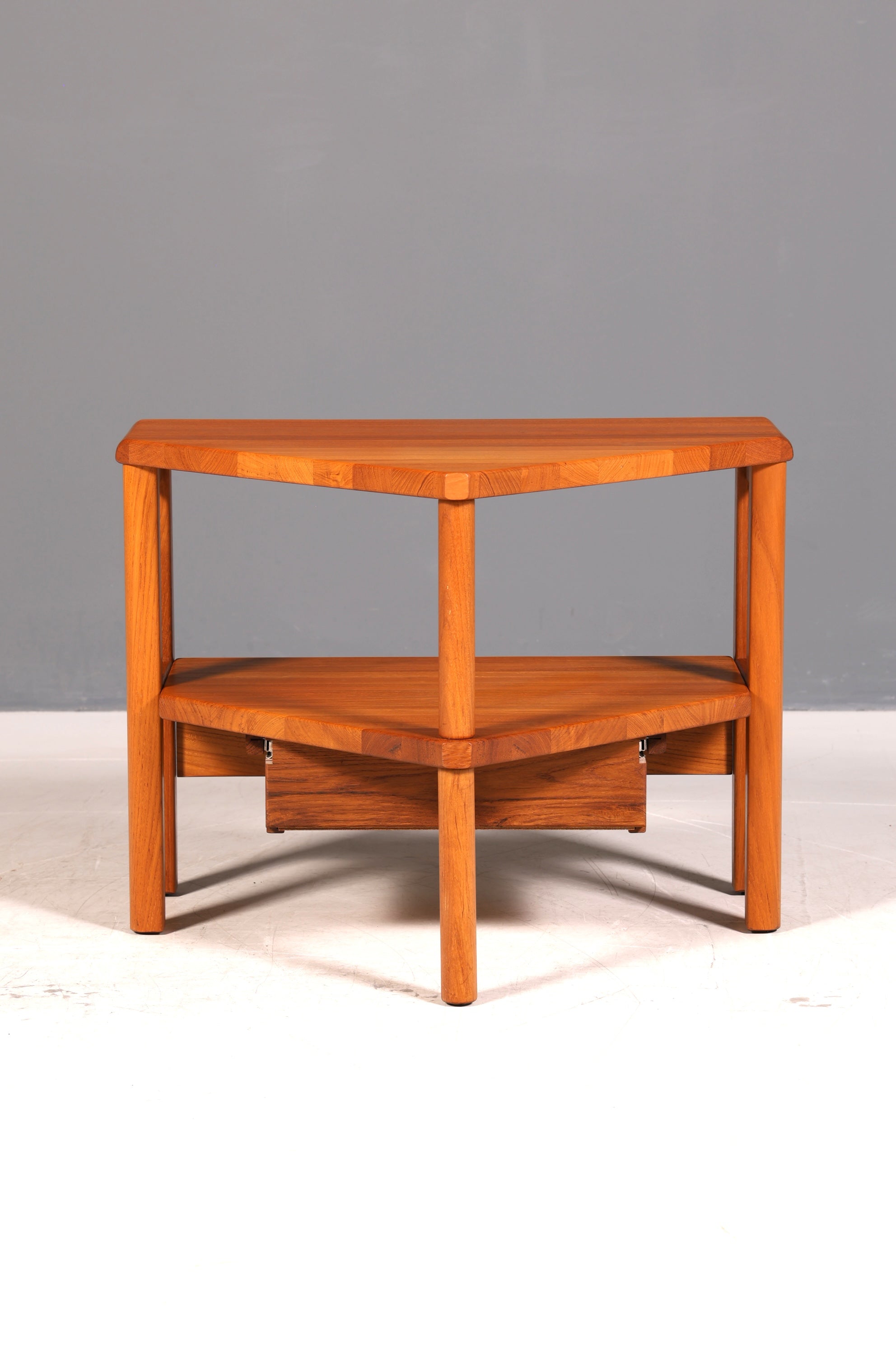 Dänischer Beistelltisch Teakholz Salling Stolefabrik Ecktisch Mid Century Danish Design Couchtisch Vintage