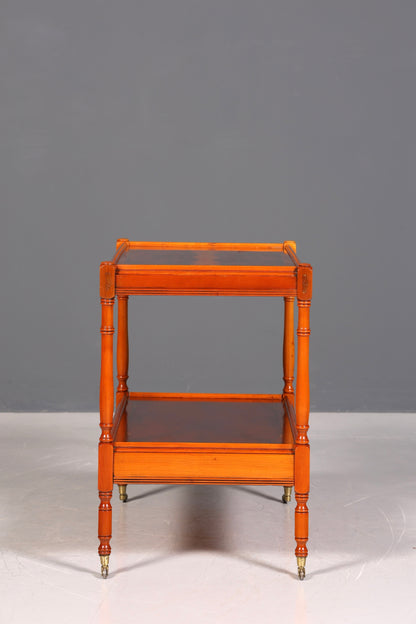 Chariot de service anglais de style antique, style antique, chariot de bar, chariot à thé, table d&